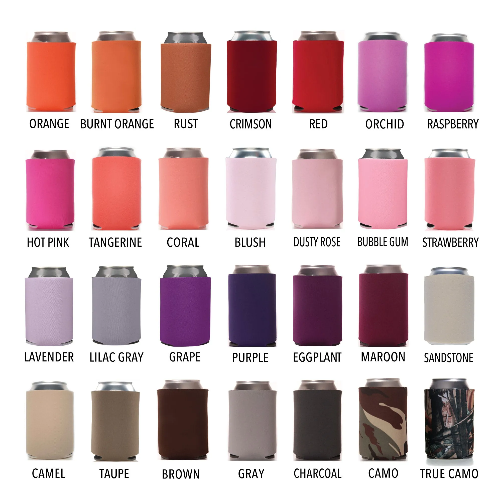 Wedding Can Cooler #227R - Custom Venue Illustration