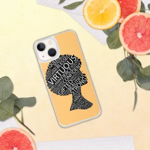 Woman of Virtue v2 iPhone Case