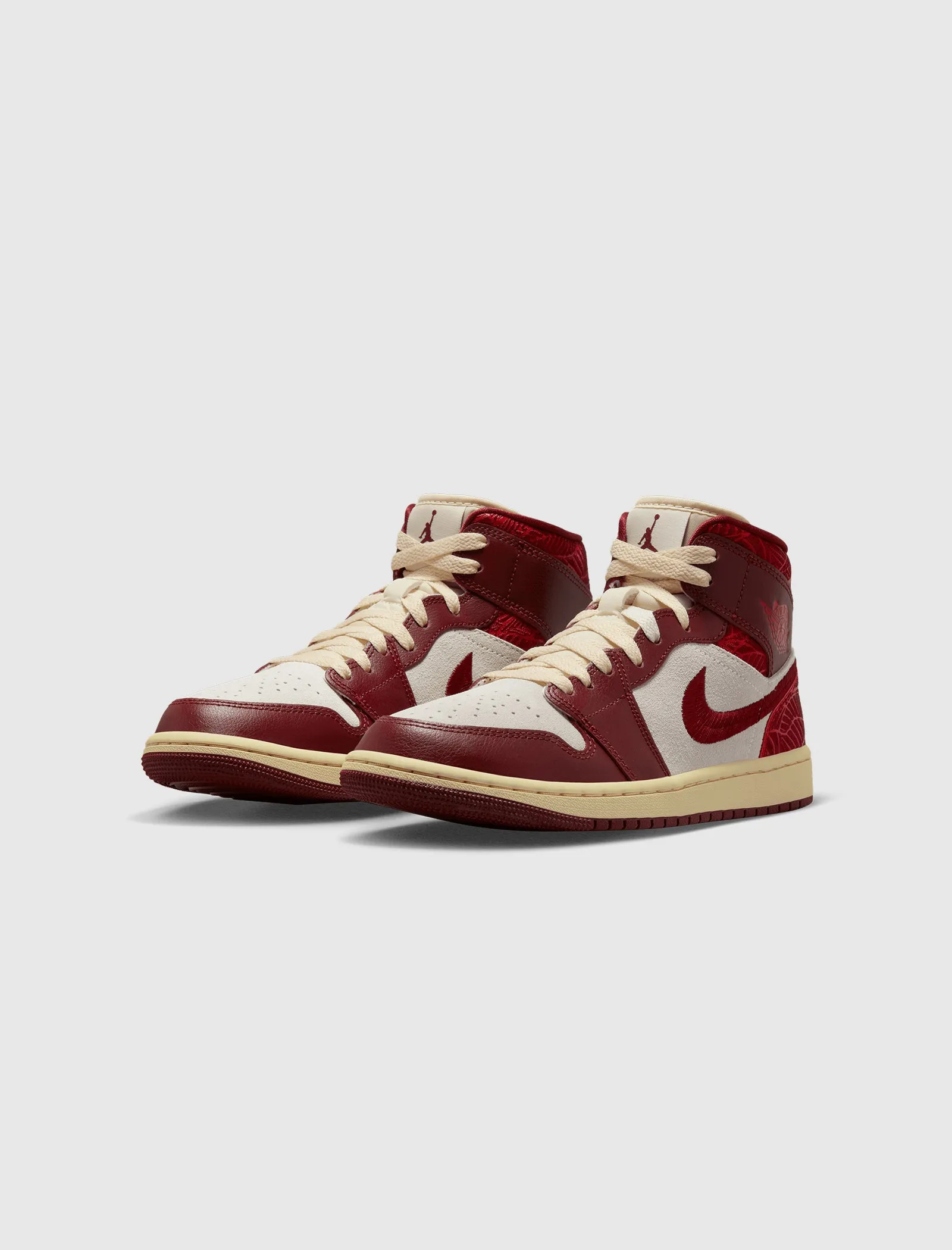 WOMEN'S AIR JORDAN 1 MID "TIKI LEAF"