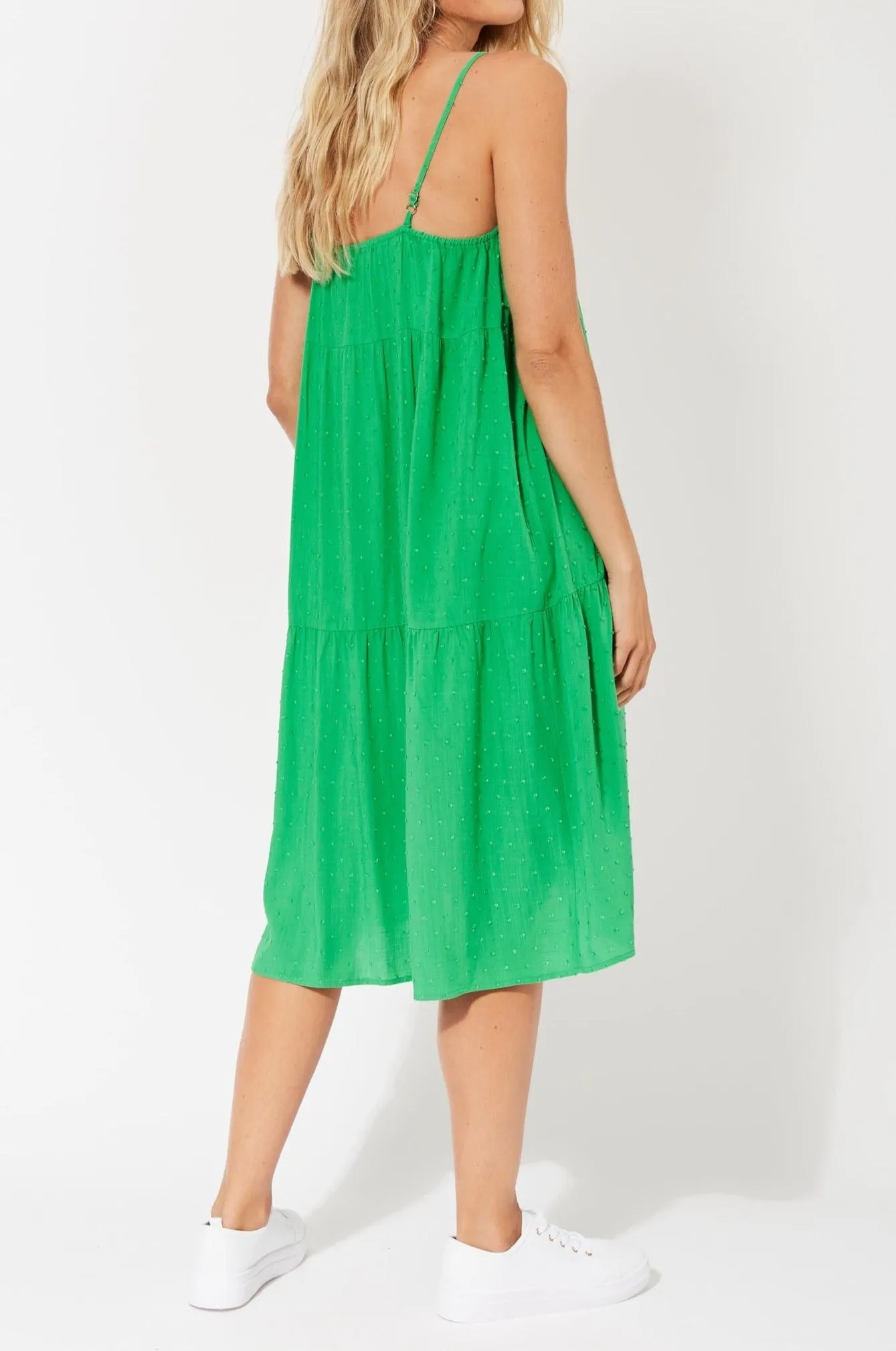 Zanzibar Midi Dress - Key Lime